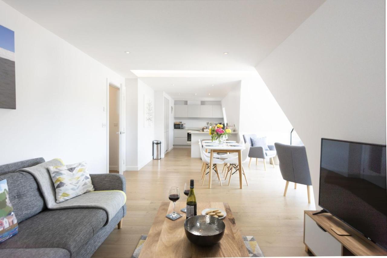 شقة Fowey Penthouse, فاوي المظهر الخارجي الصورة